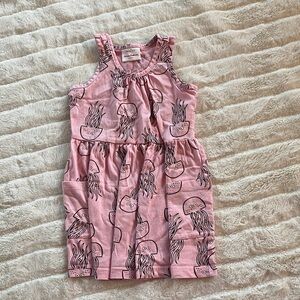 Hanna Andersson Pink Jellyfish Print Kids Dress